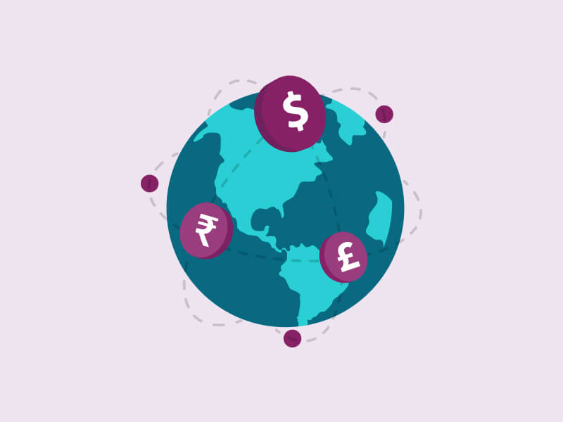 transferring money in different currencies