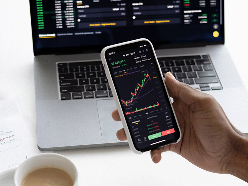 Crypto and inflation phone tracking