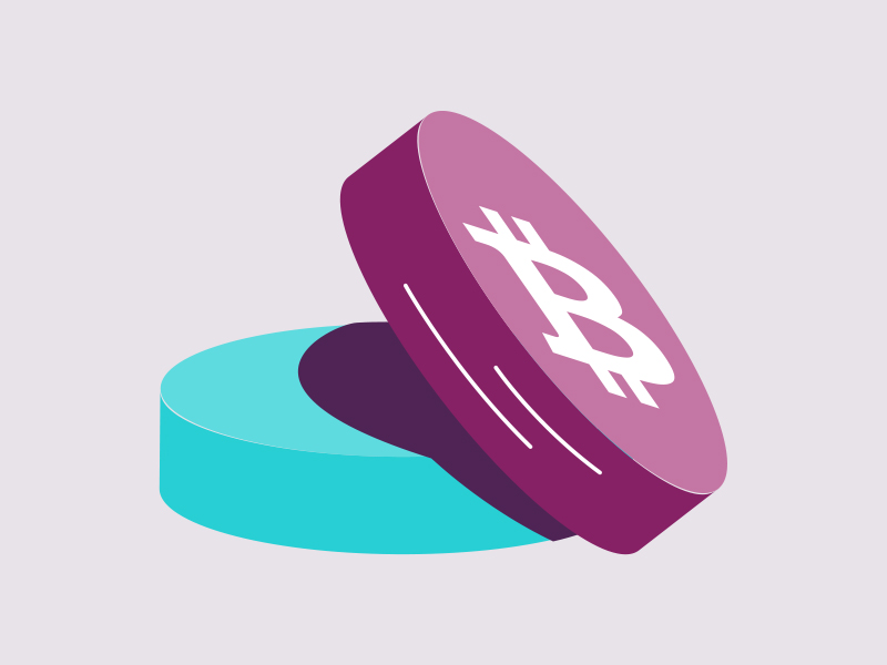 Crypto coins icon