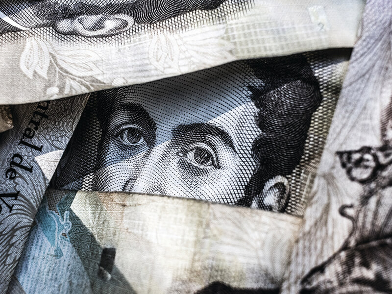 folded banknote