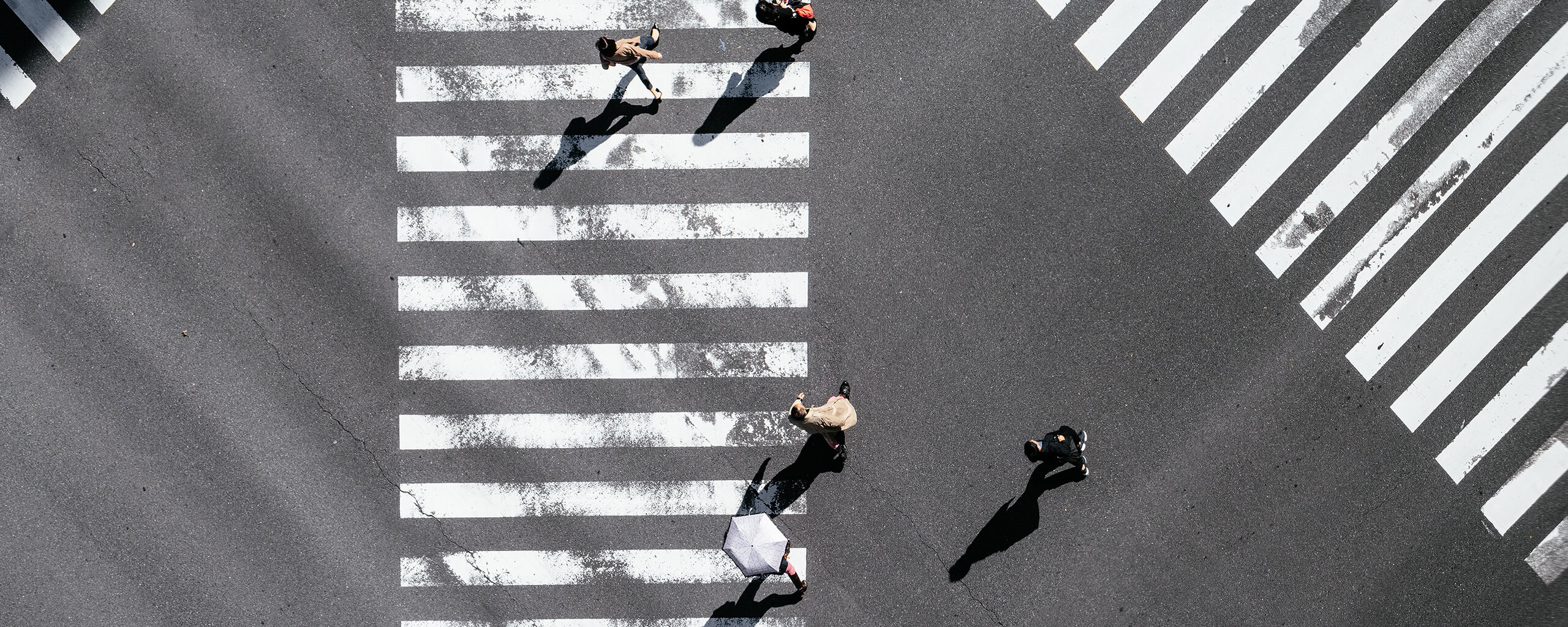 2 crosswalks