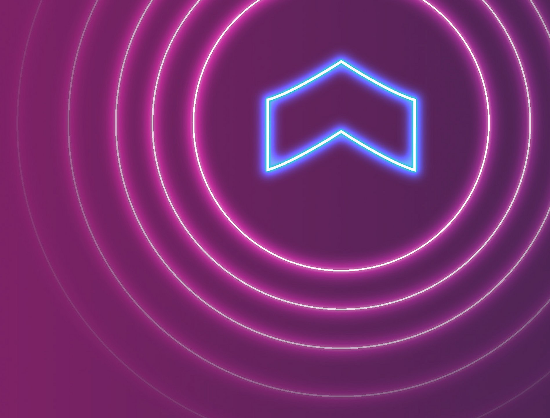 True Skriller level badge on purple background and neon lines