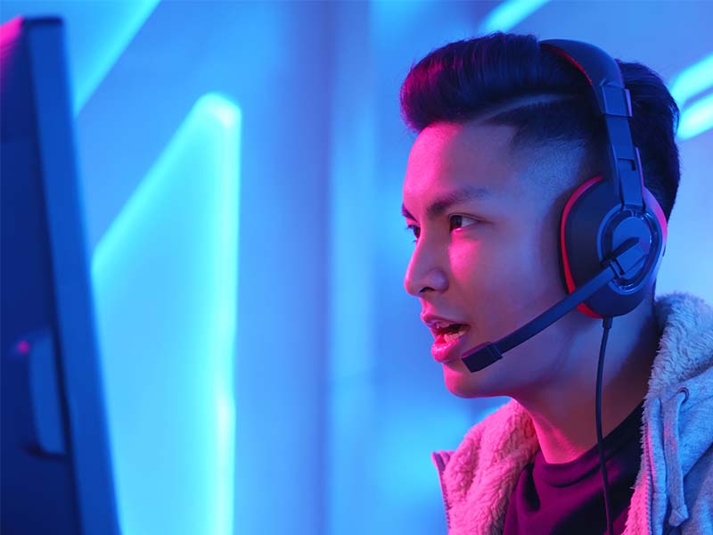 South Korean male gamer