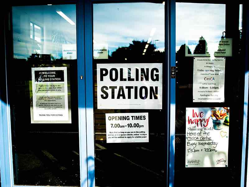 polling station
