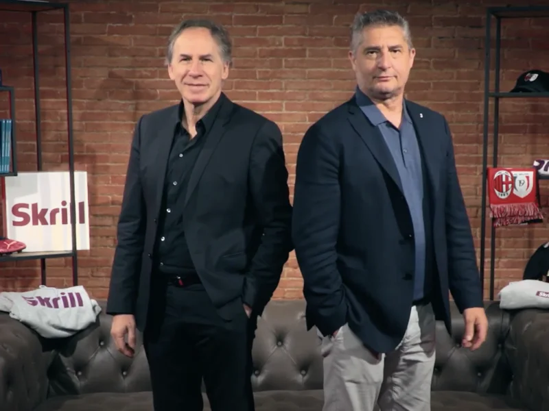 Franco Baresi and Daniele Massaro